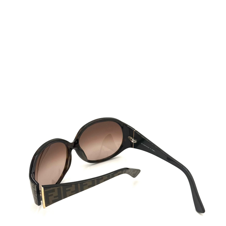 Zucca Logo Oversized Acetate Sunglasses