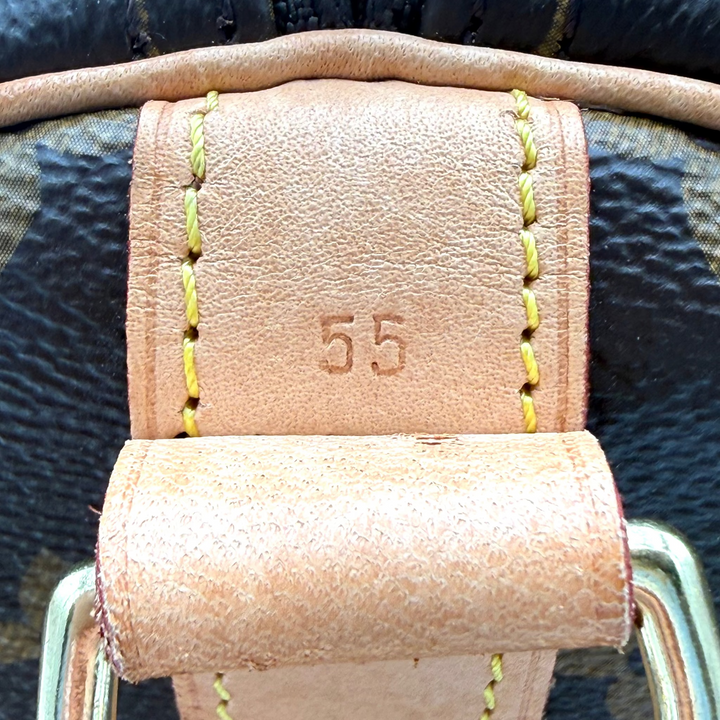 Keepall 55 Bandouliere Monogram Canvas Bag
