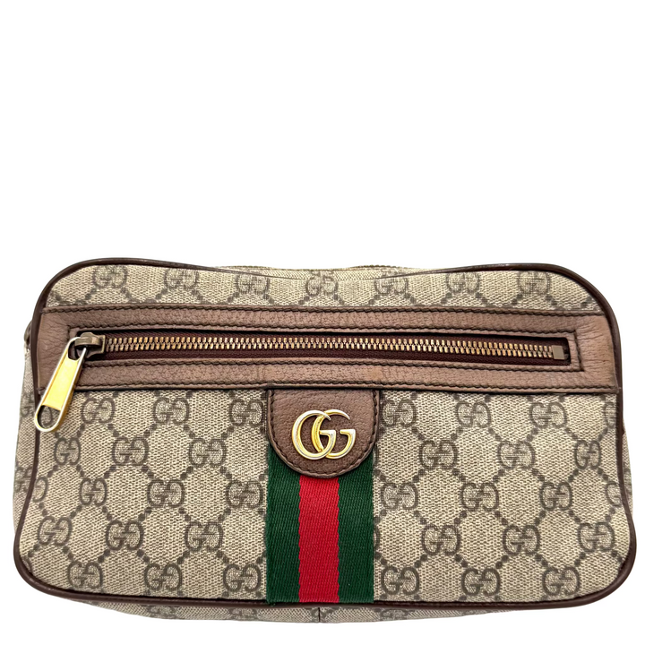 GG Supreme Monogram Ophidia Belt Bag