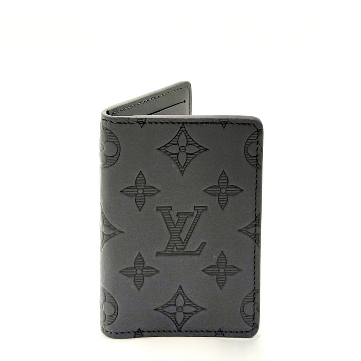 Monogram Shadow Leather Pocket Organizer