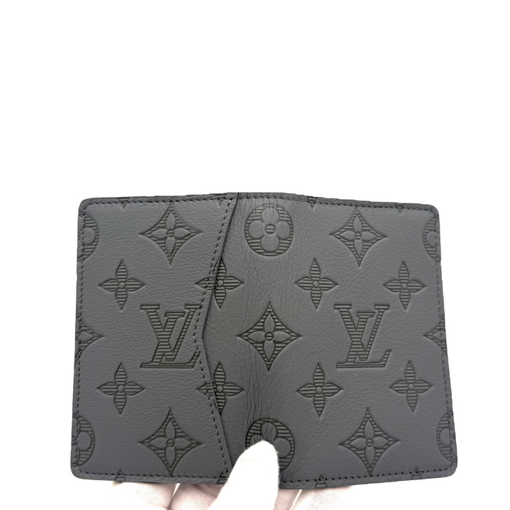 Monogram Shadow Leather Pocket Organizer