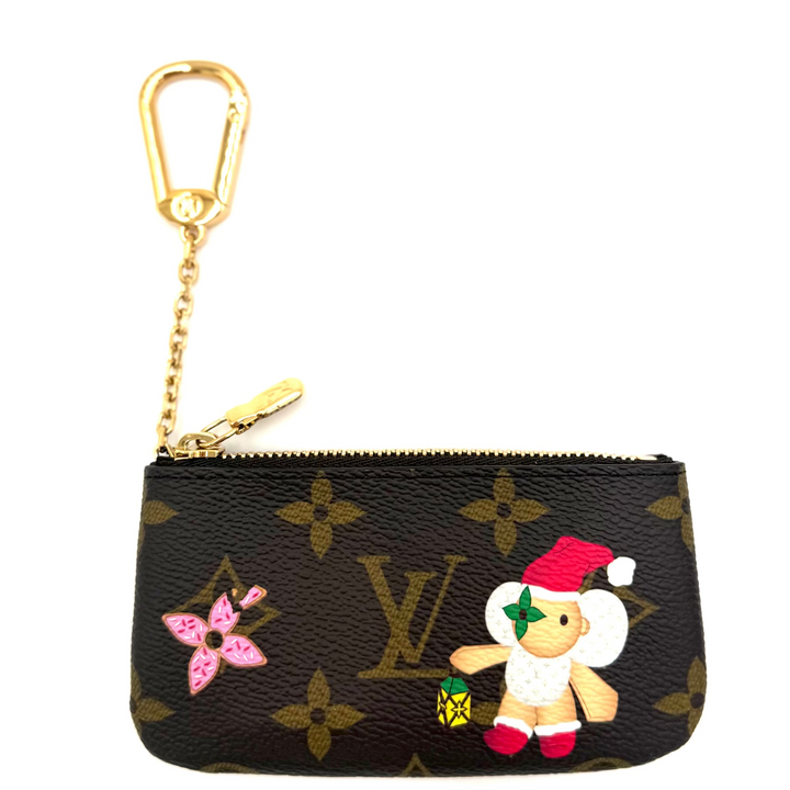 Christmas Animation 2024 Candy Factory Monogram Key Pouch