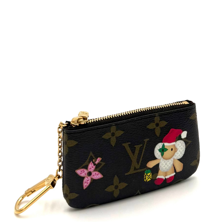 Christmas Animation 2024 Candy Factory Monogram Key Pouch