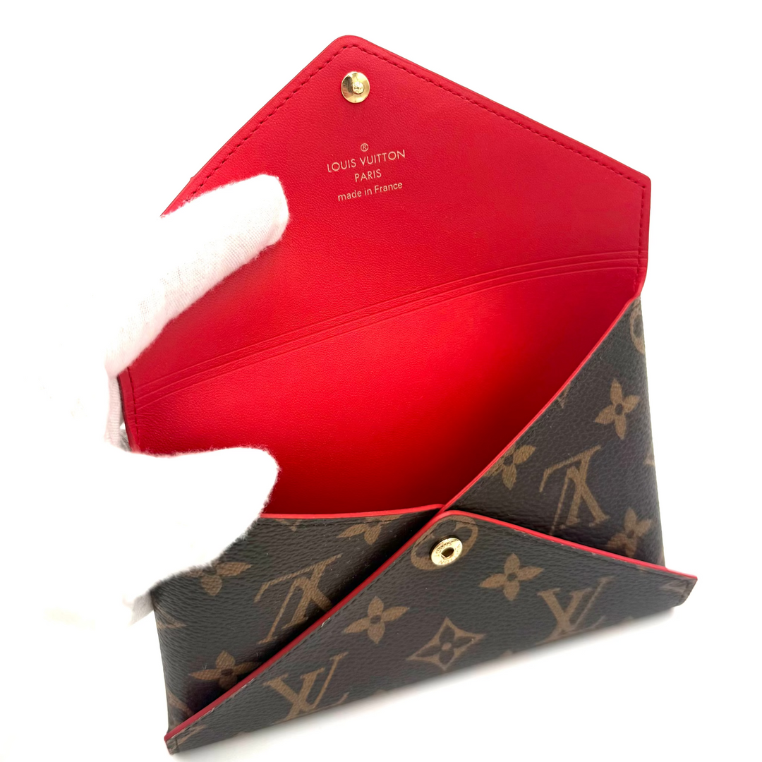 Kirigami Monogram Canvas Pochette Set