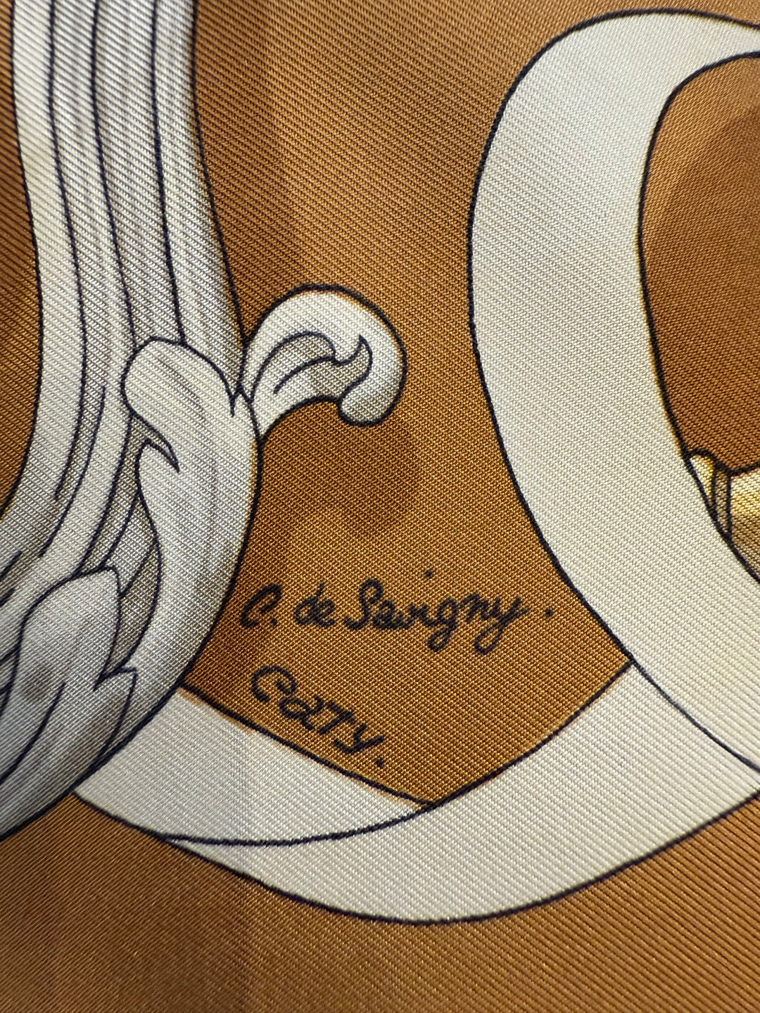 Ferronnerie Silk Scarf By Caty Latham