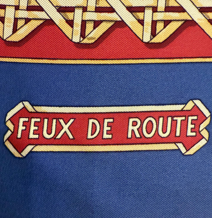 Feux De Route Silk Scarf by Caty Latham