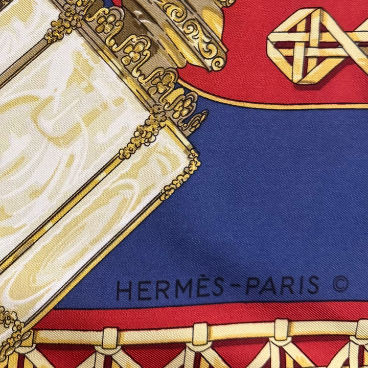 Feux De Route Silk Scarf by Caty Latham