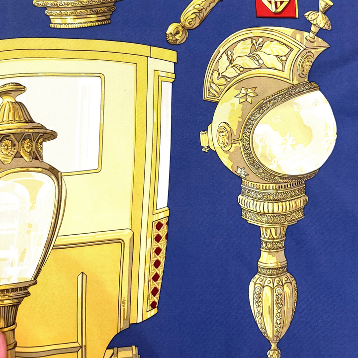 Feux De Route Silk Scarf by Caty Latham