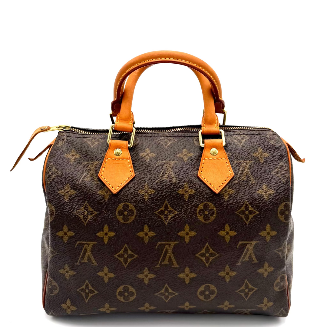 Vintage Monogram Speedy 25