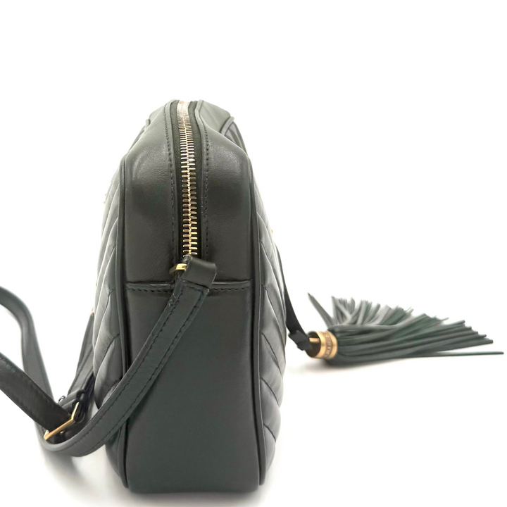Small Lou Matelasse Calfskin Leather Bag