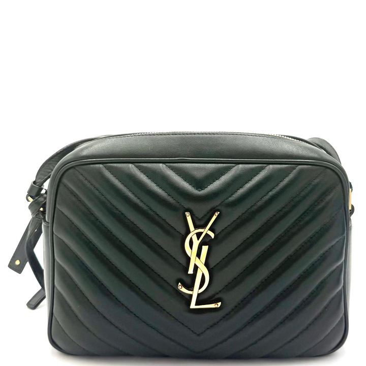 Small Lou Matelasse Calfskin Leather Bag