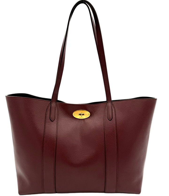 Large Leather Bucket Tote Bag