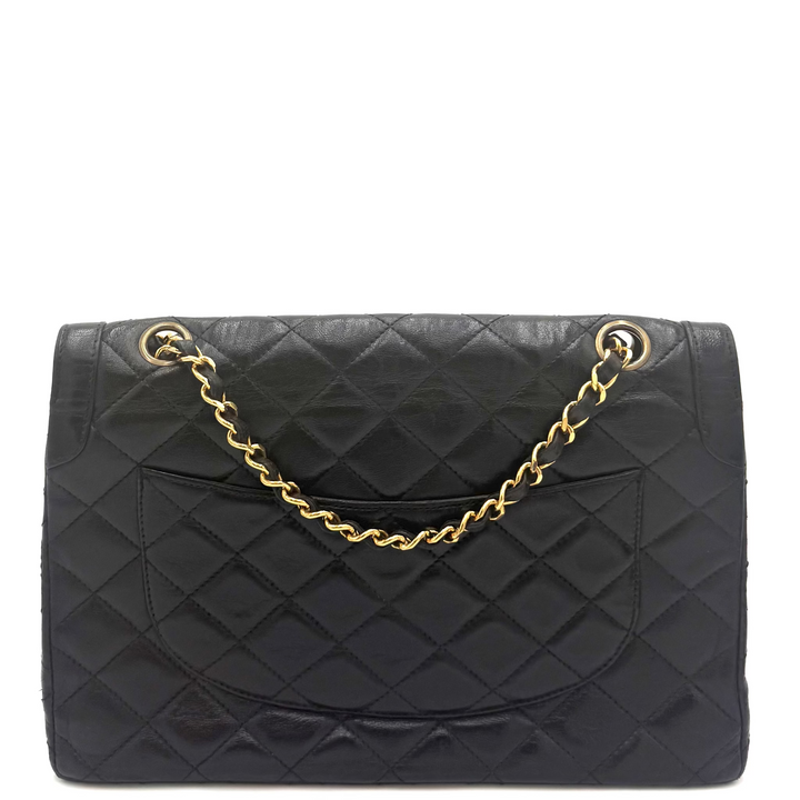 Paris Limited Edition Double Flap Lambskin Chain Bag