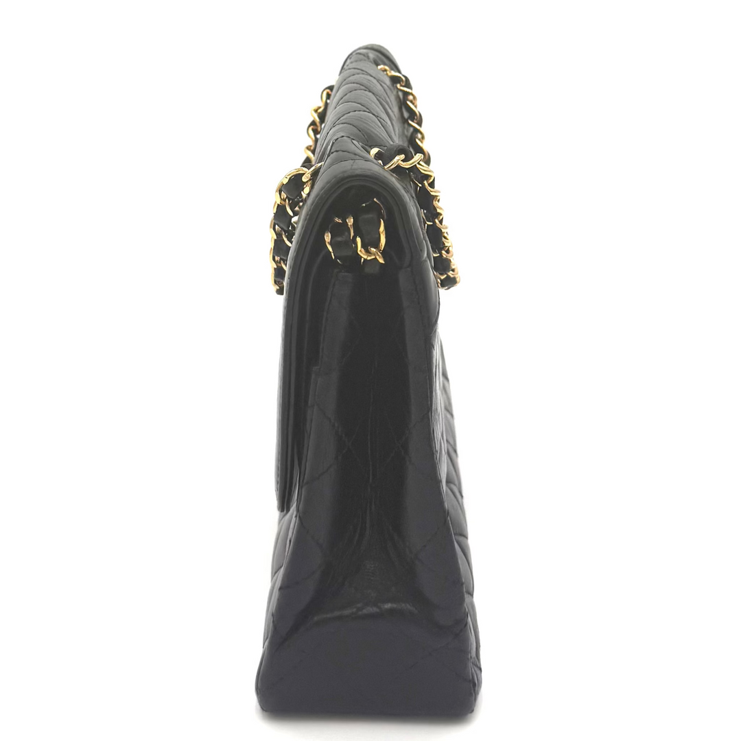 Paris Limited Edition Double Flap Lambskin Chain Bag