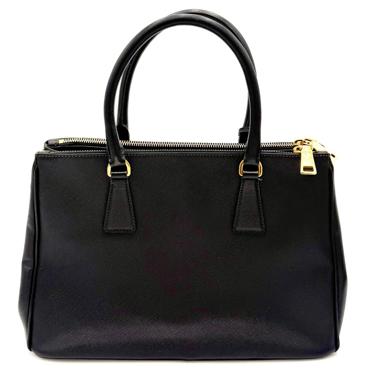 Galleria Saffiano Double Zip Medium Tote Bag