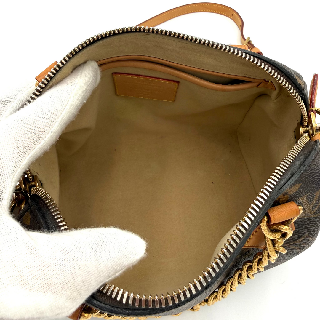 Monogram Limited Edition Chain Speedy 20