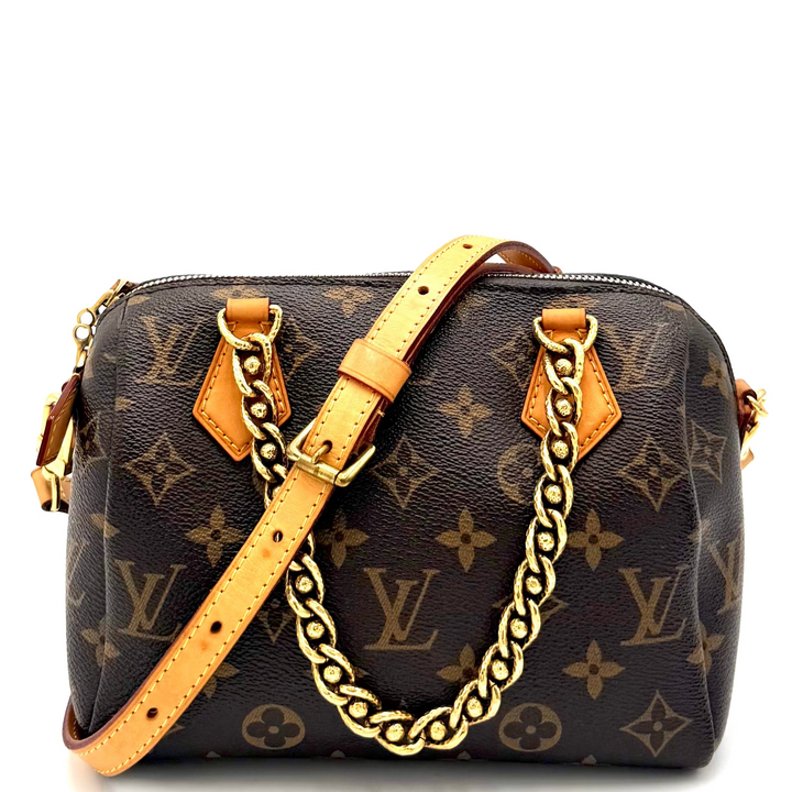 Monogram Limited Edition Chain Speedy 20