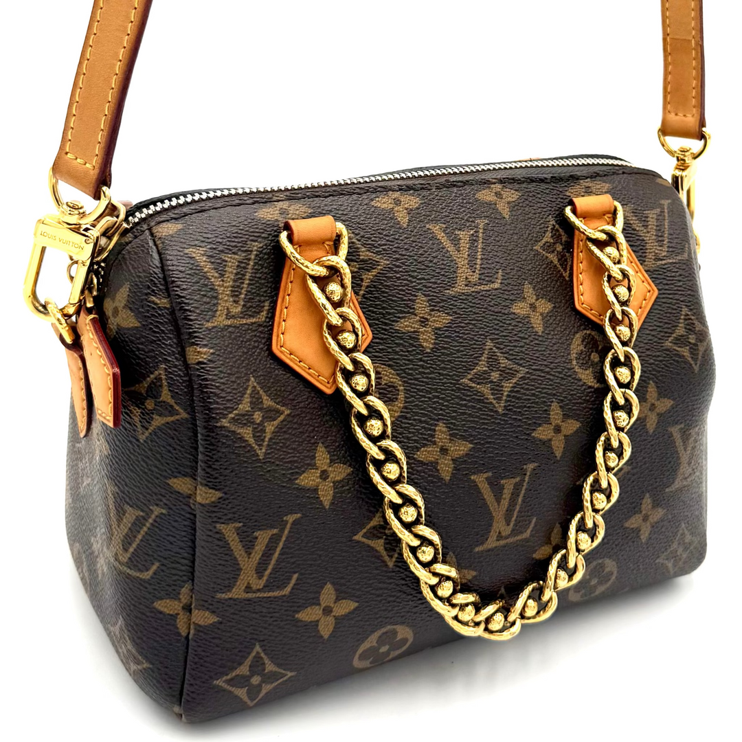 Monogram Limited Edition Chain Speedy 20