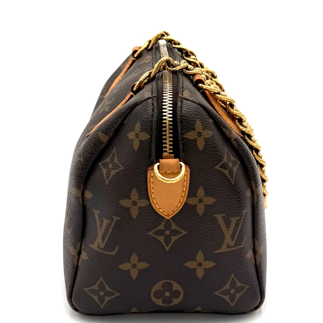 Monogram Limited Edition Chain Speedy 20