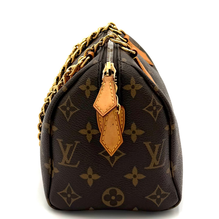 Monogram Limited Edition Chain Speedy 20