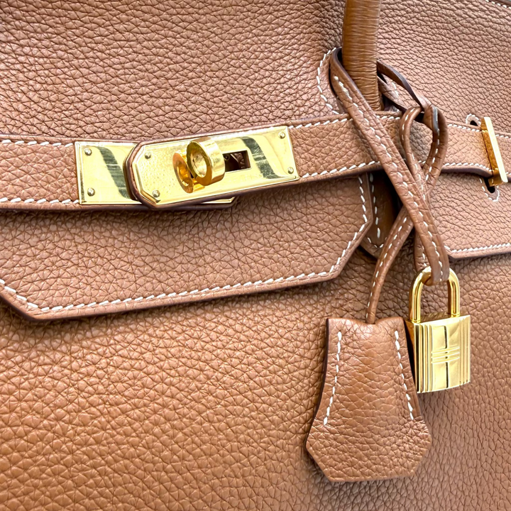 Birkin 40 Gold Togo Leather With Gold Hardware