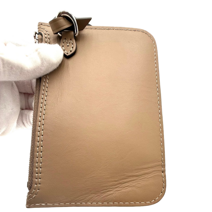 Leather Mini Pouch with Strap