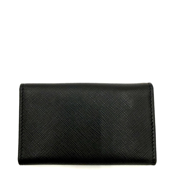 Black Saffiano Key Pouch