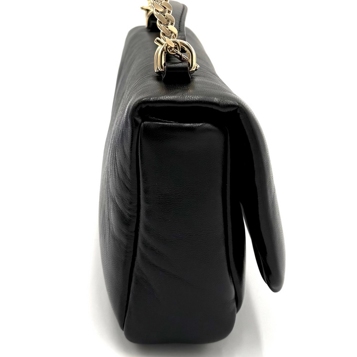 Black GG Milano Top Handle Bag