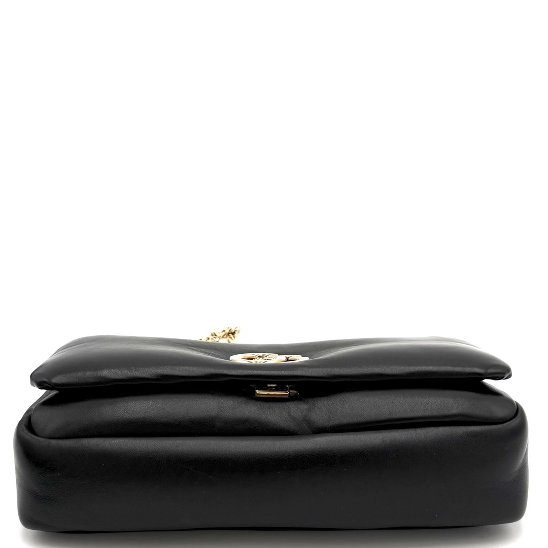 Black GG Milano Top Handle Bag