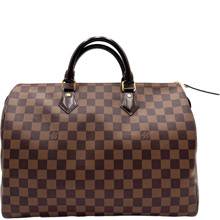 Speedy 35 Damier Ebene Canvas Bag