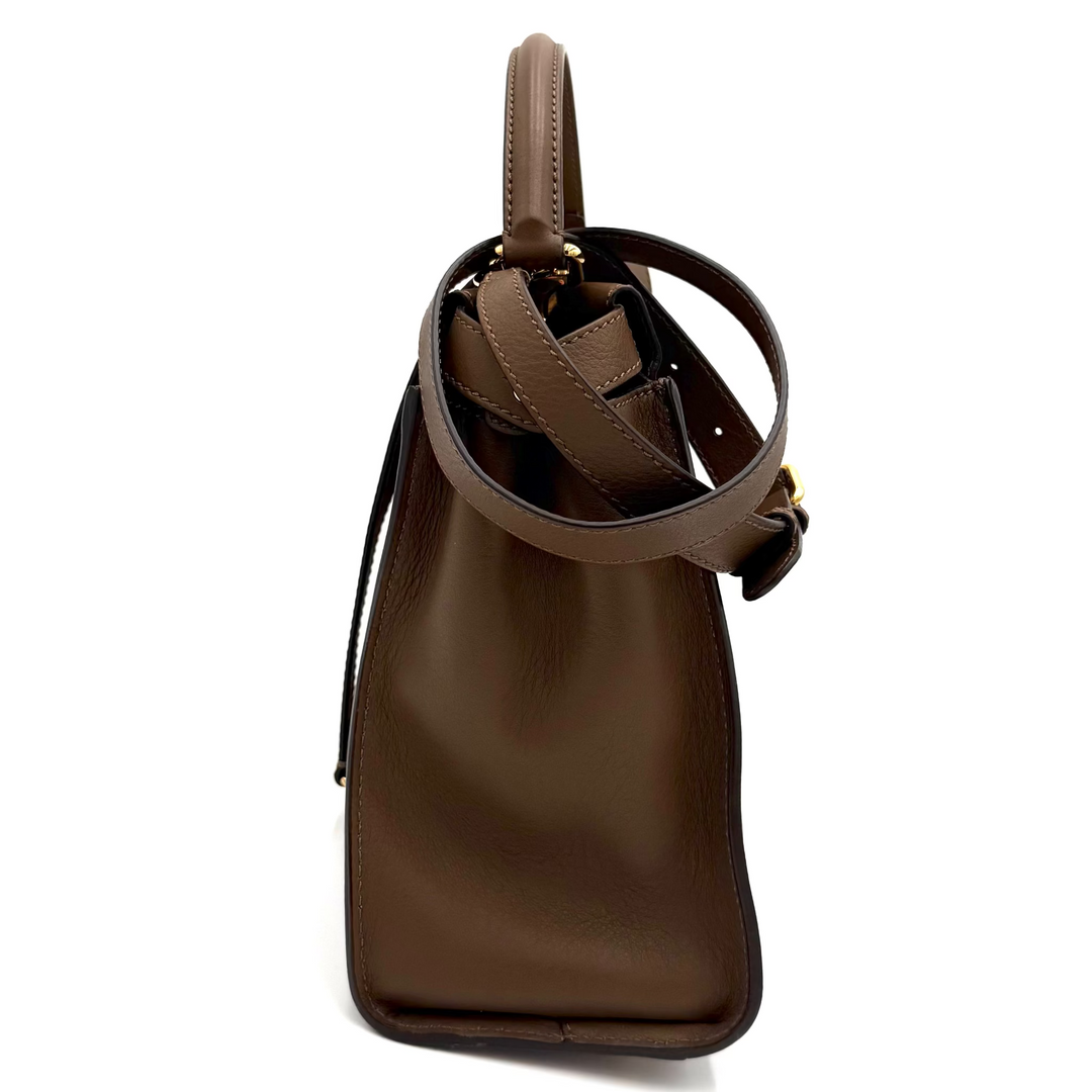 Peekaboo Medium Calfskin Leather Bag