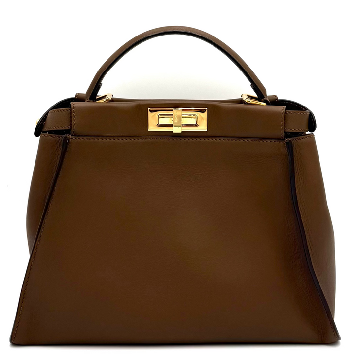 Peekaboo Medium Calfskin Leather Bag
