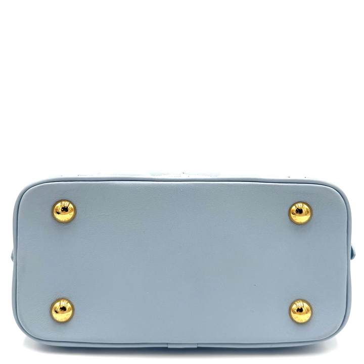 Alma BB Light Blue Bubblegum Leather Bag