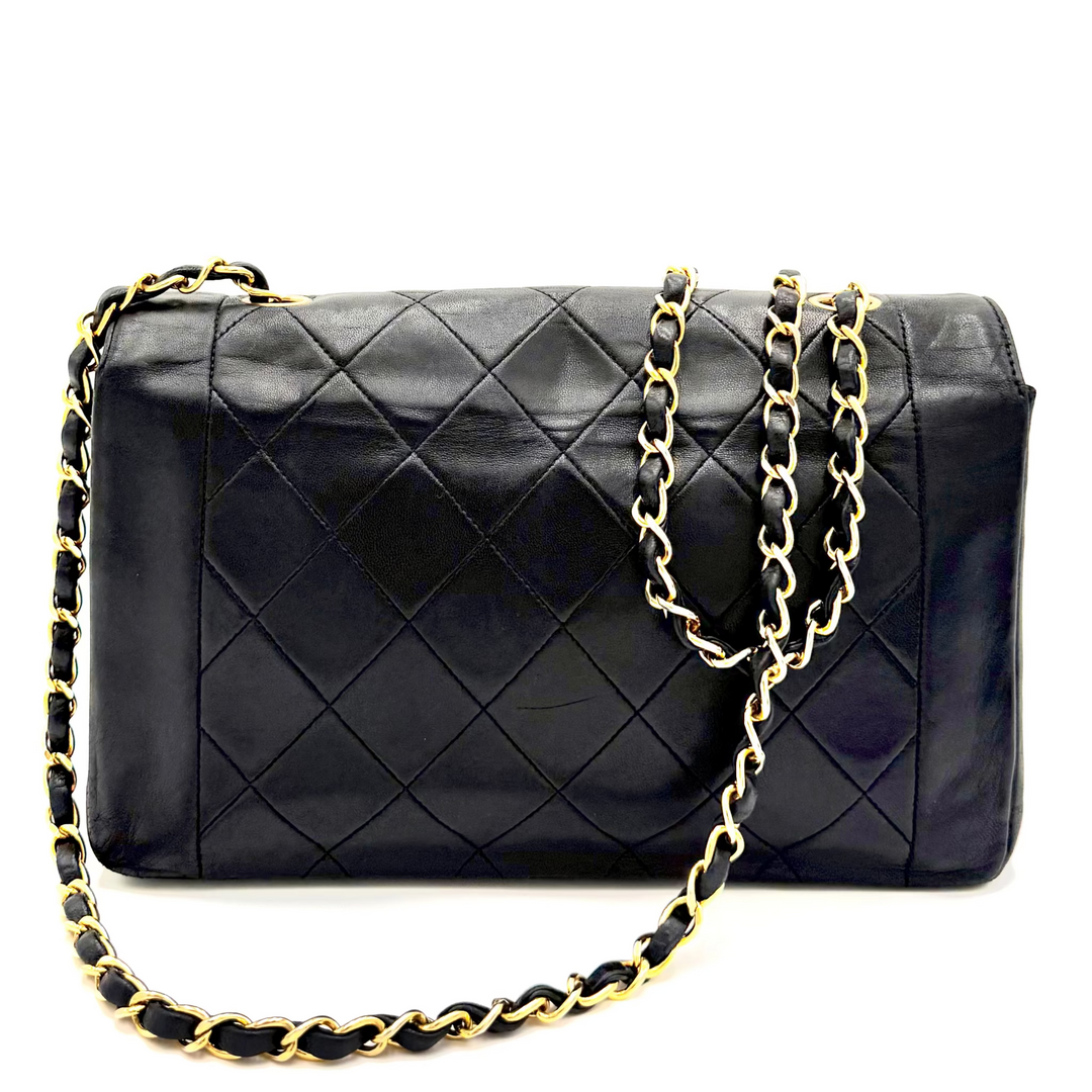 Vintage Classic Flap Diana Bag