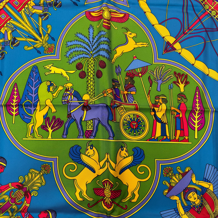 Persepolis Silk Scarf by Sophie Koechlin