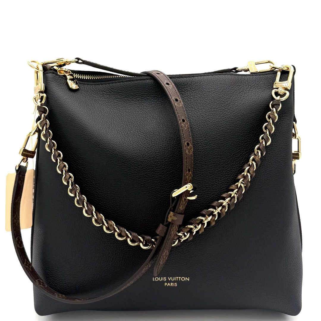 Leather & Monogram Multipass Crossbody Bag