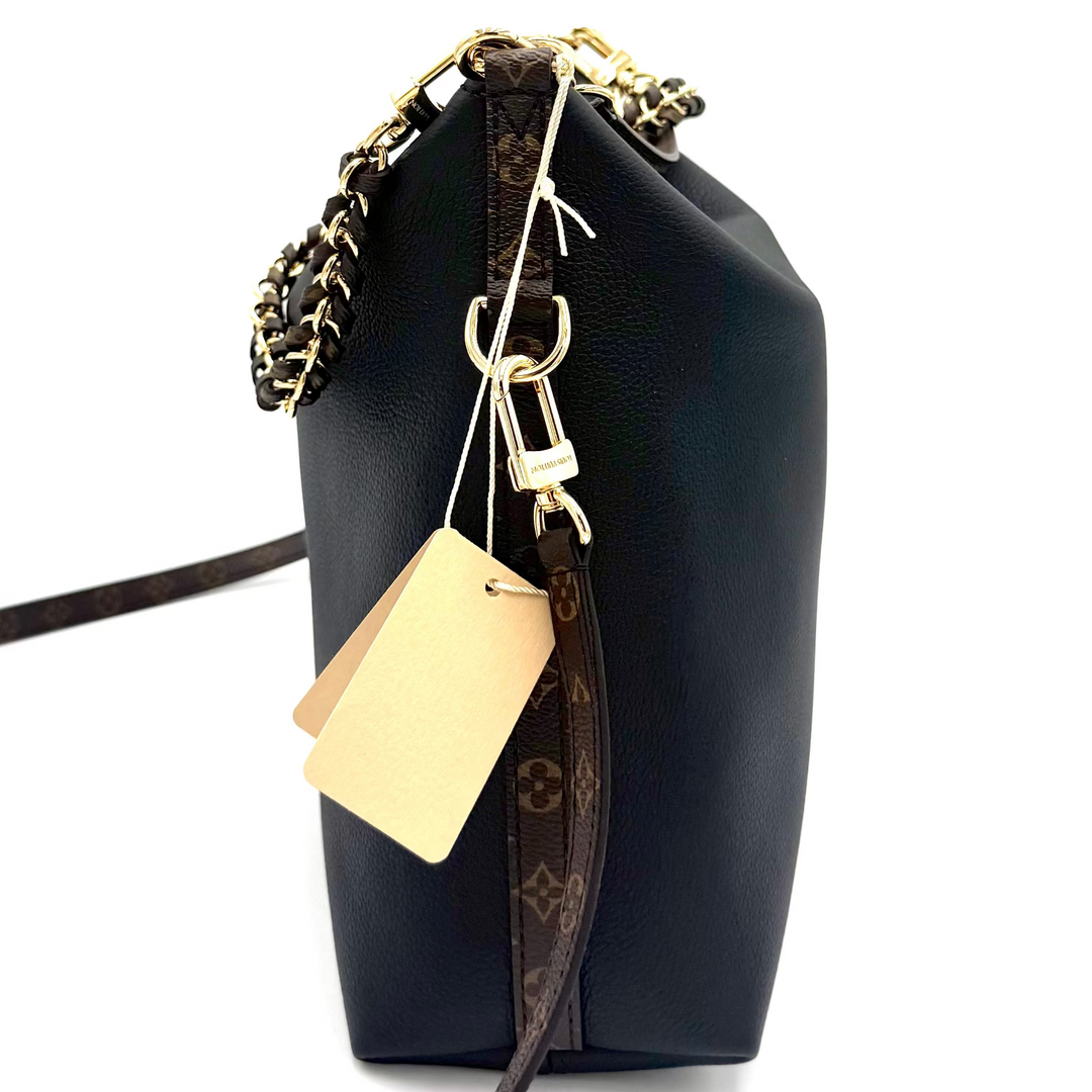 Leather & Monogram Multipass Crossbody Bag
