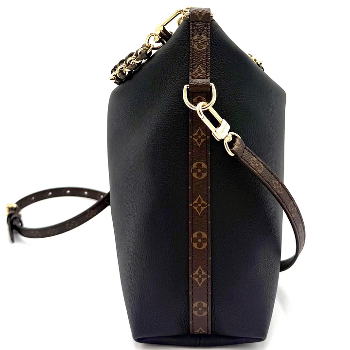 Leather & Monogram Multipass Crossbody Bag