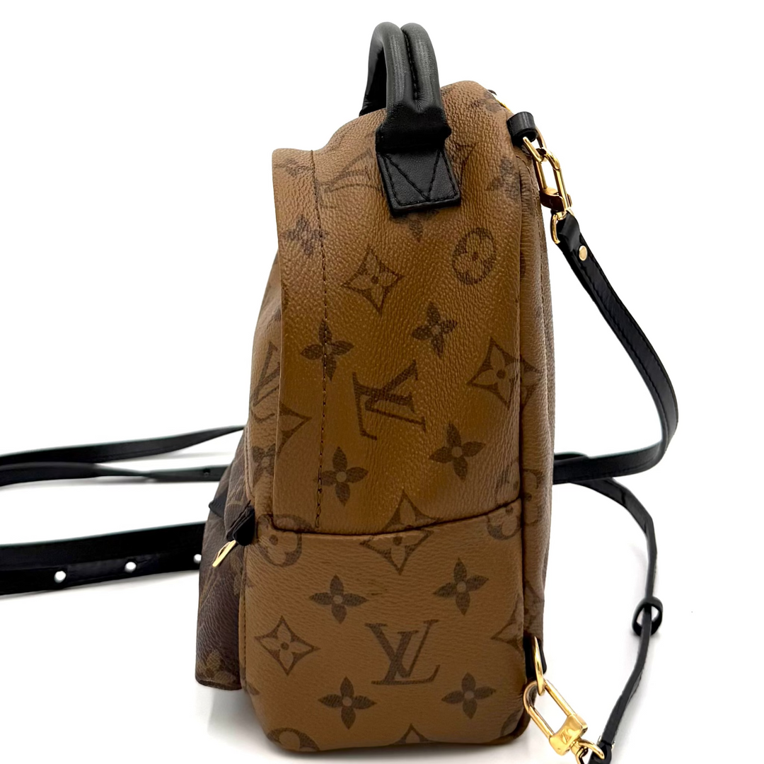 Palm Springs Mini Reverse Monogram Backpack
