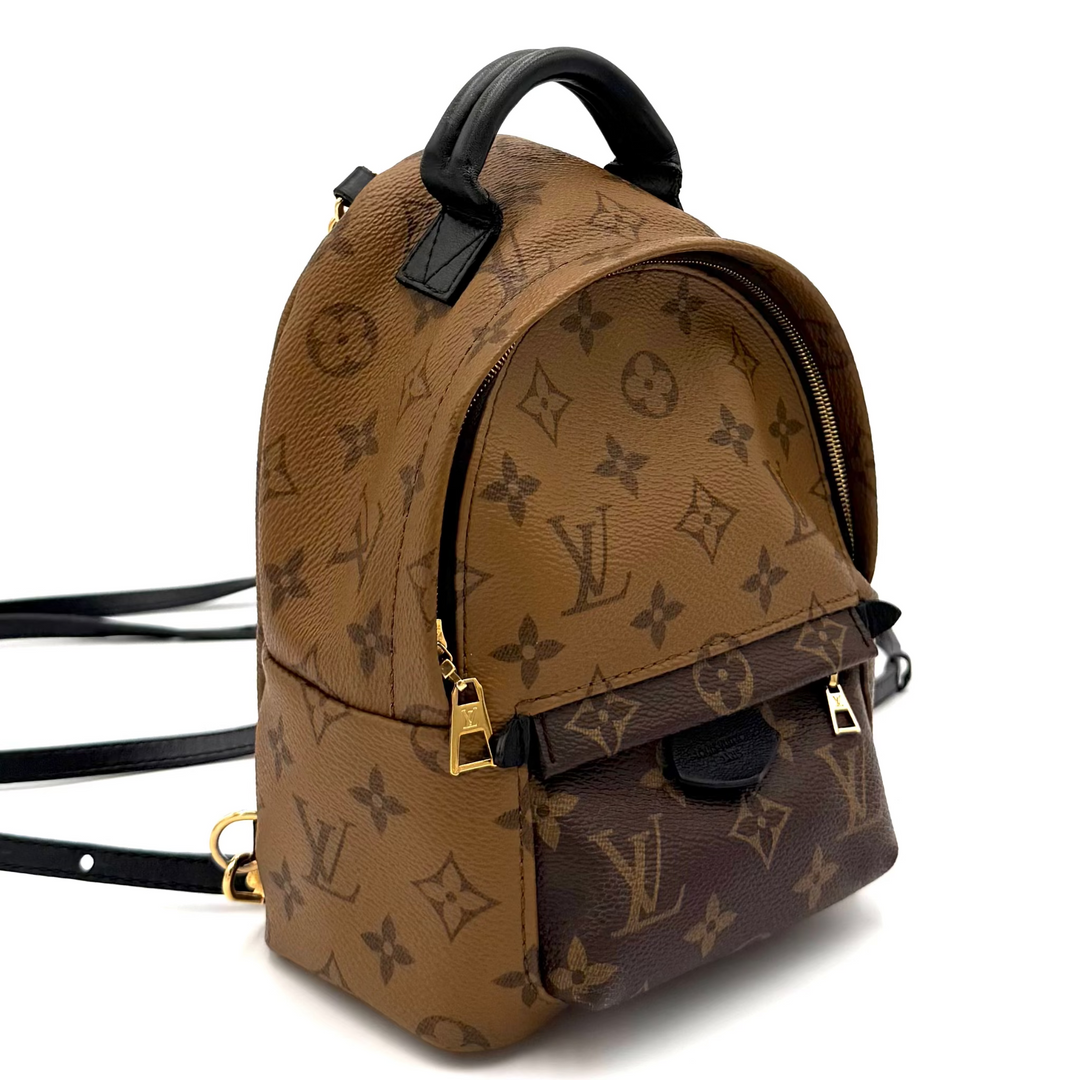 Palm Springs Mini Reverse Monogram Backpack