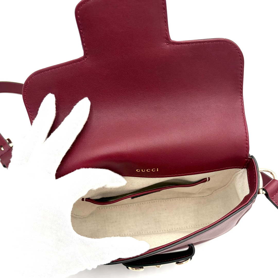 Horsebit 1955 Merlot Leather