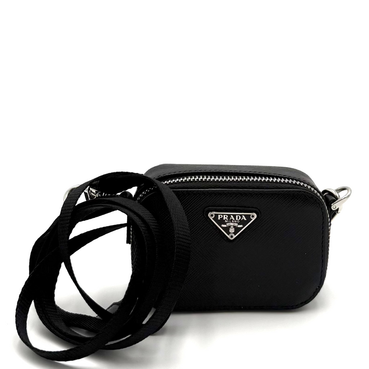 Saffiano Leather Mini Pouch