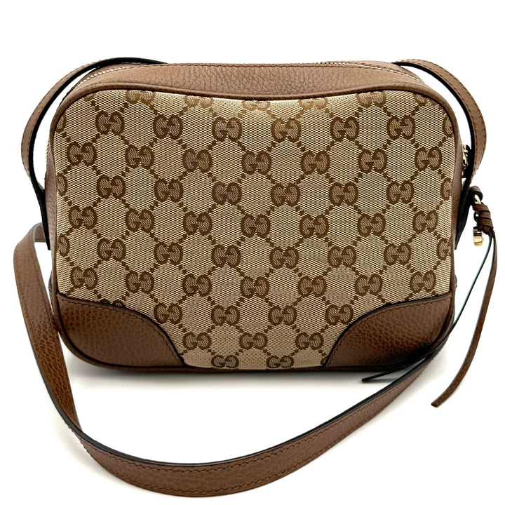 Bree Mini Canvas and Leather Camera Bag