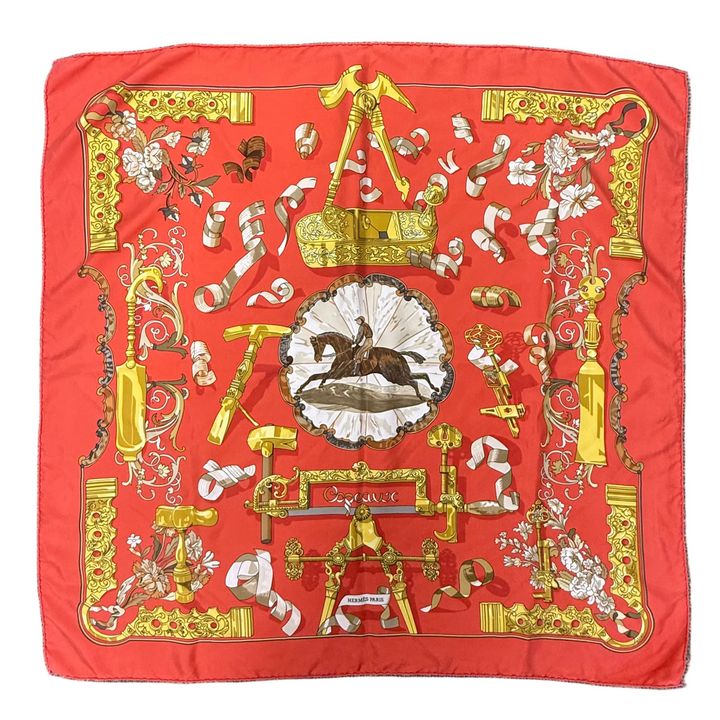 Copeaux Silk Scarf By Caty Latham