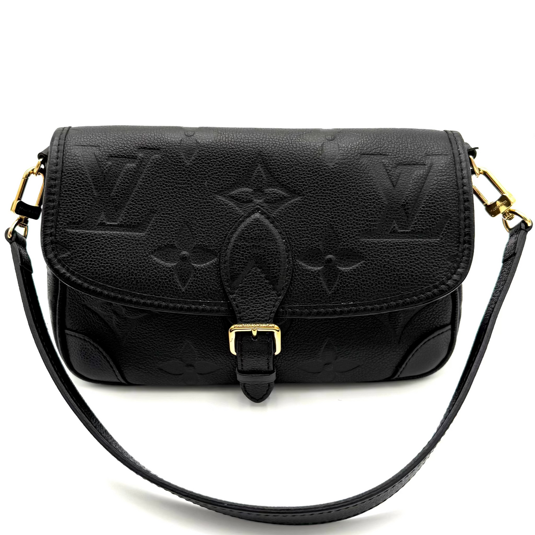 Diane Monogram Empreinte Leather Bag