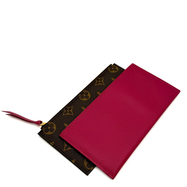 Monogram Canvas Zipped Pouch and Card Holder
