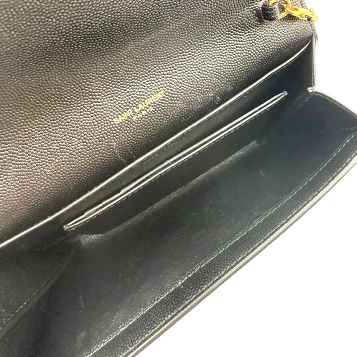Uptown Leather Wallet on Chain