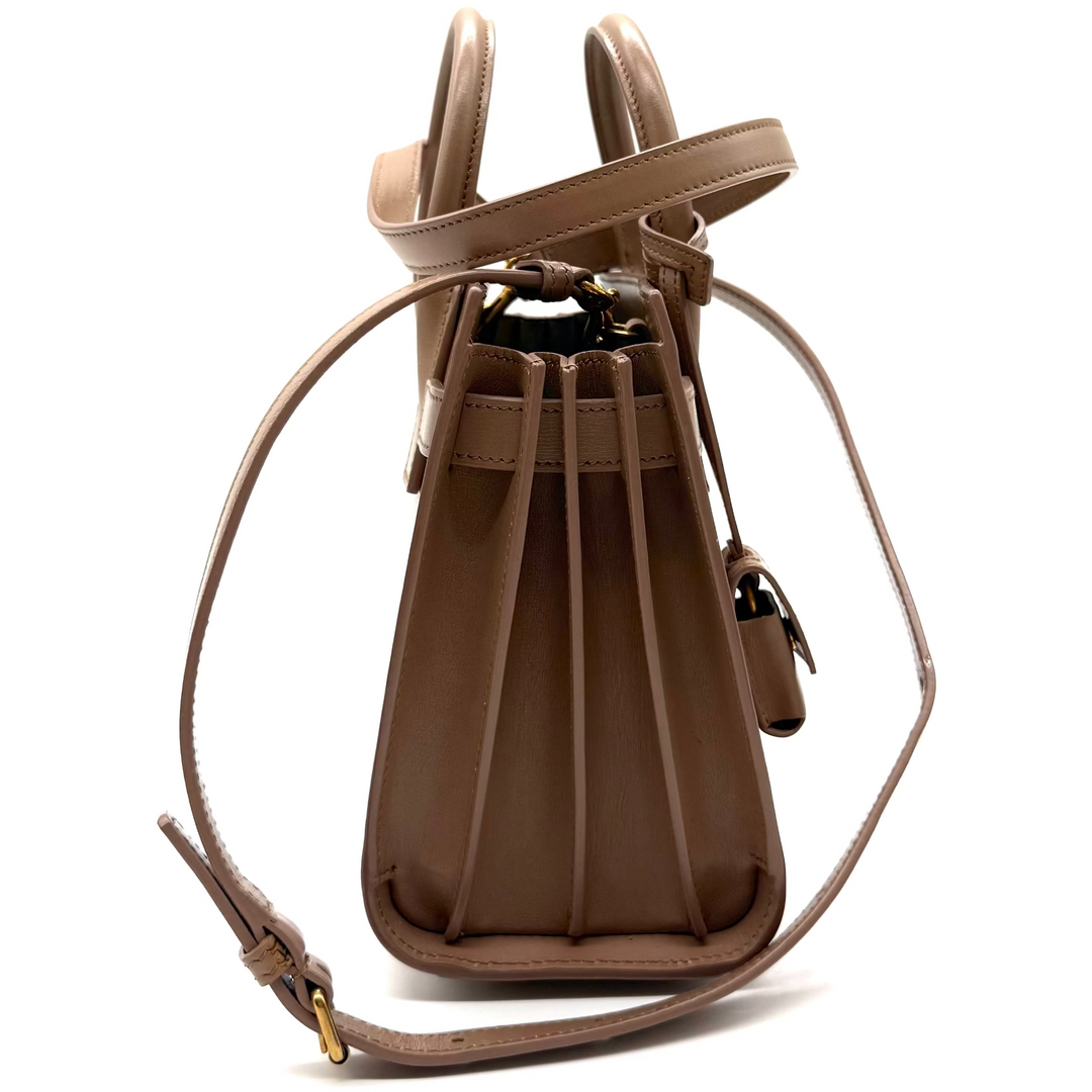 Sac de Jour Nano Calfskin Leather Bag