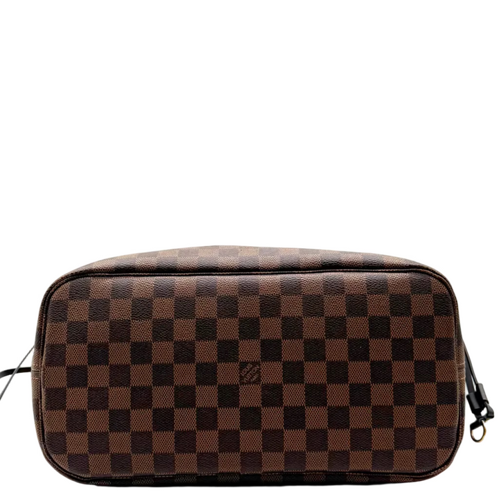 Neverfull MM Damier Ebene with Pink Interior
