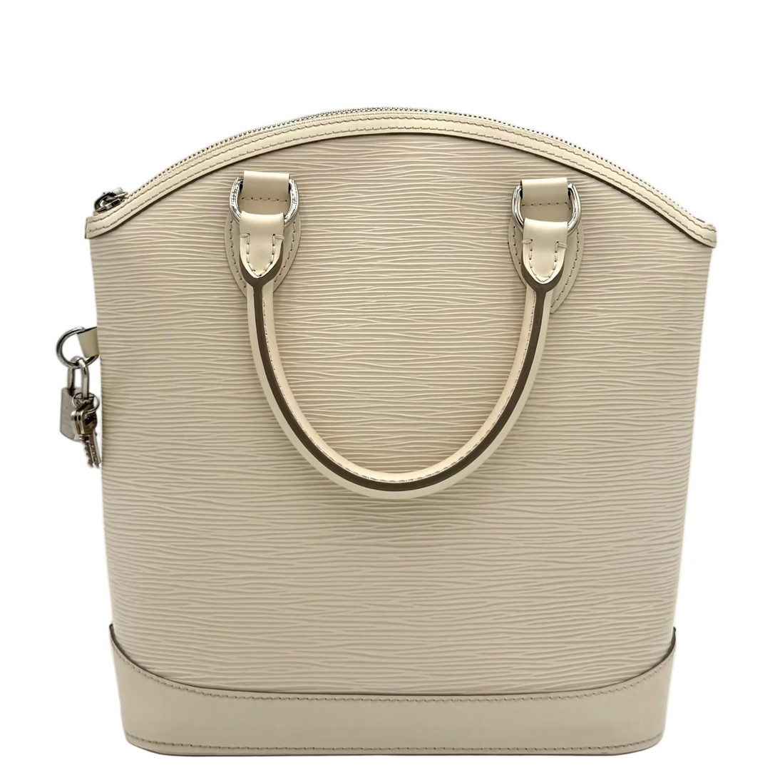 Lockit Ivory Epi Leather Bag